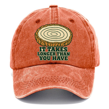 It Takes Longer Than You Have Bonsai Classic Cap – Terracotta Clay