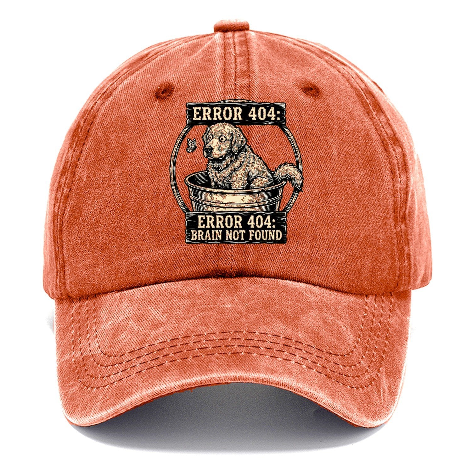 Error 404 Classic Cap – Terracotta Clay