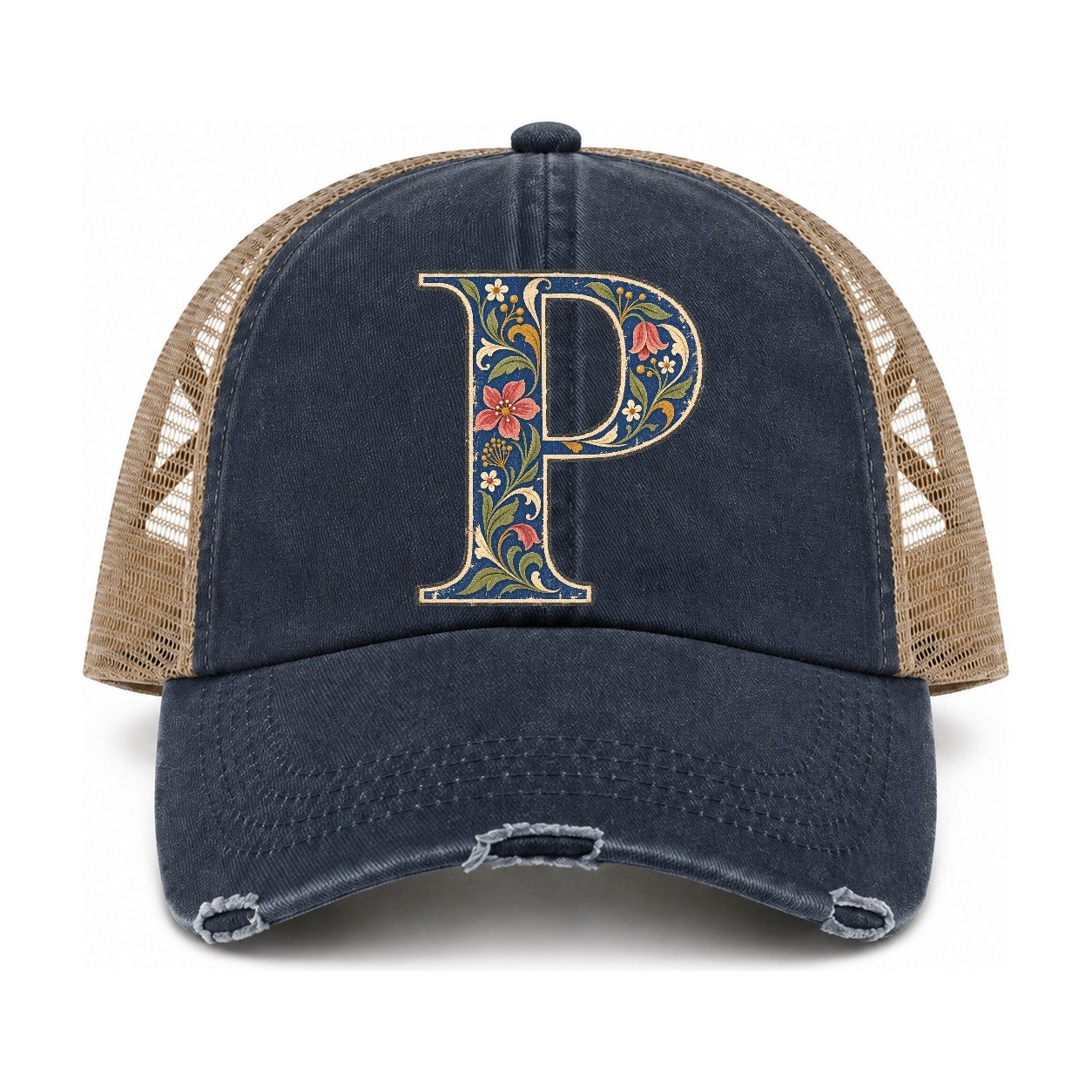 Navy-Khaki — front view