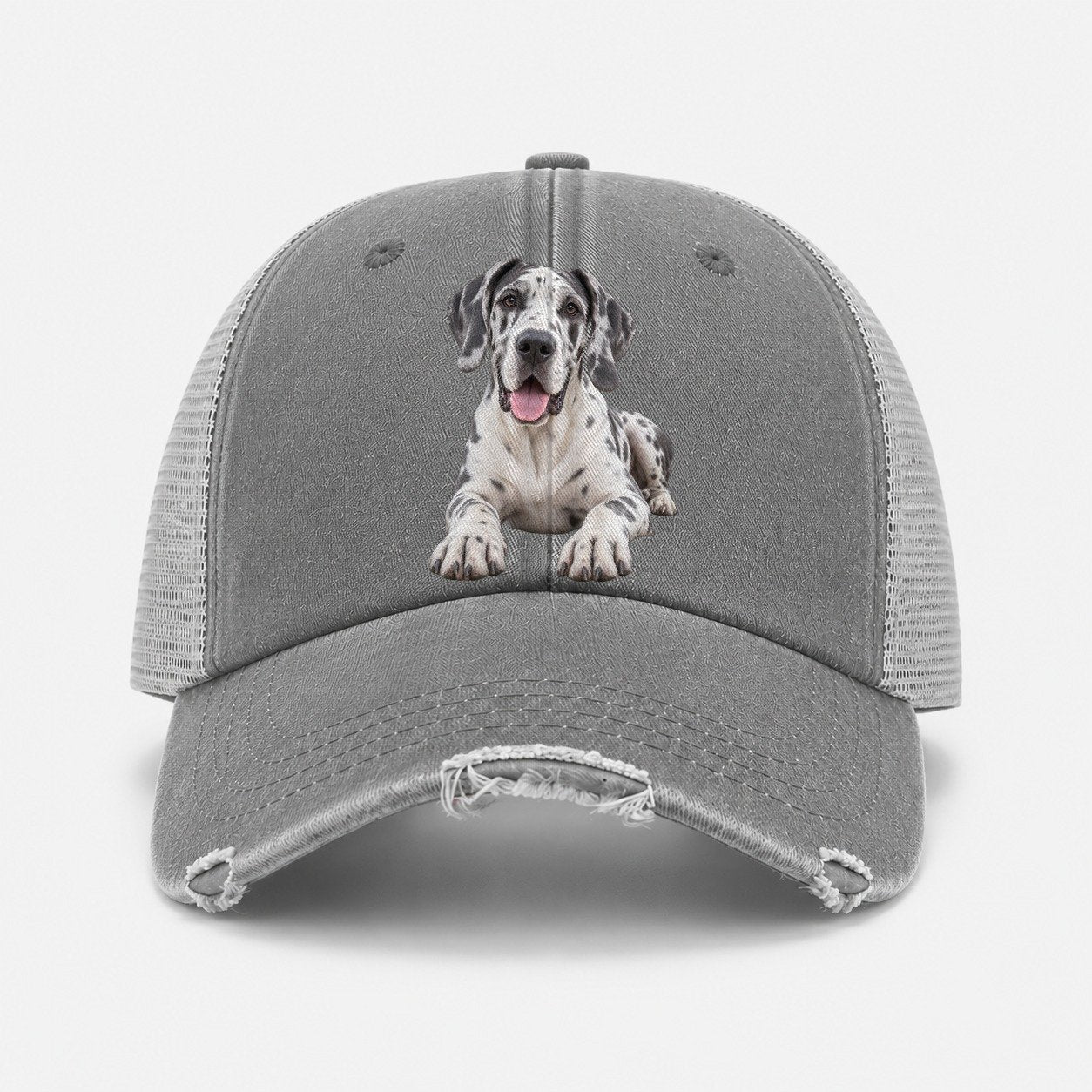 Grey — front view