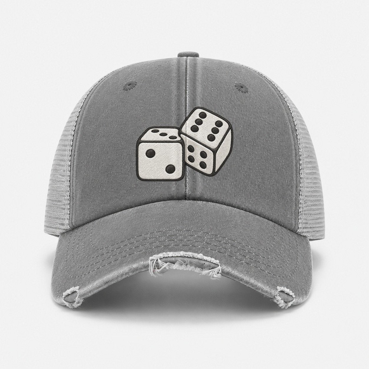 Grey — front view