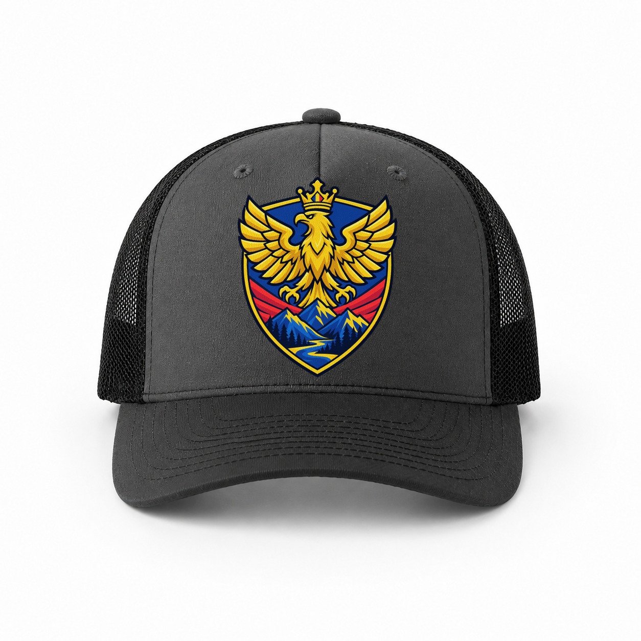 Dark Grey-Black — front view