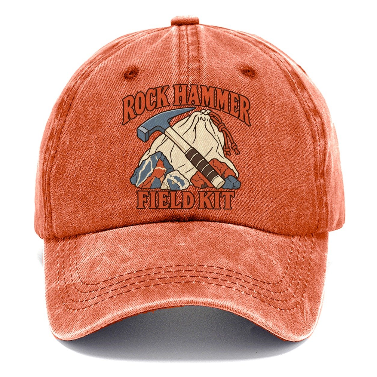 Rock Hammer Field Kit Rocks And Minerals Classic Cap – Terracotta Clay