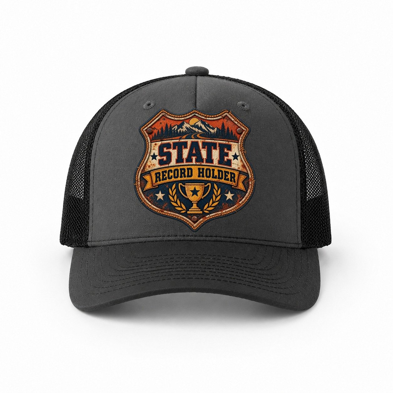 Dark Grey-Black — front view