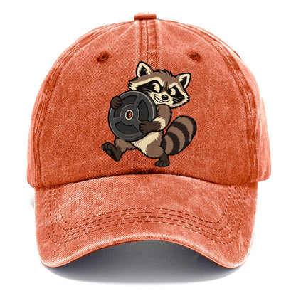 Raccoon Plate Thief Animal Lifters Classic Cap – Terracotta Clay