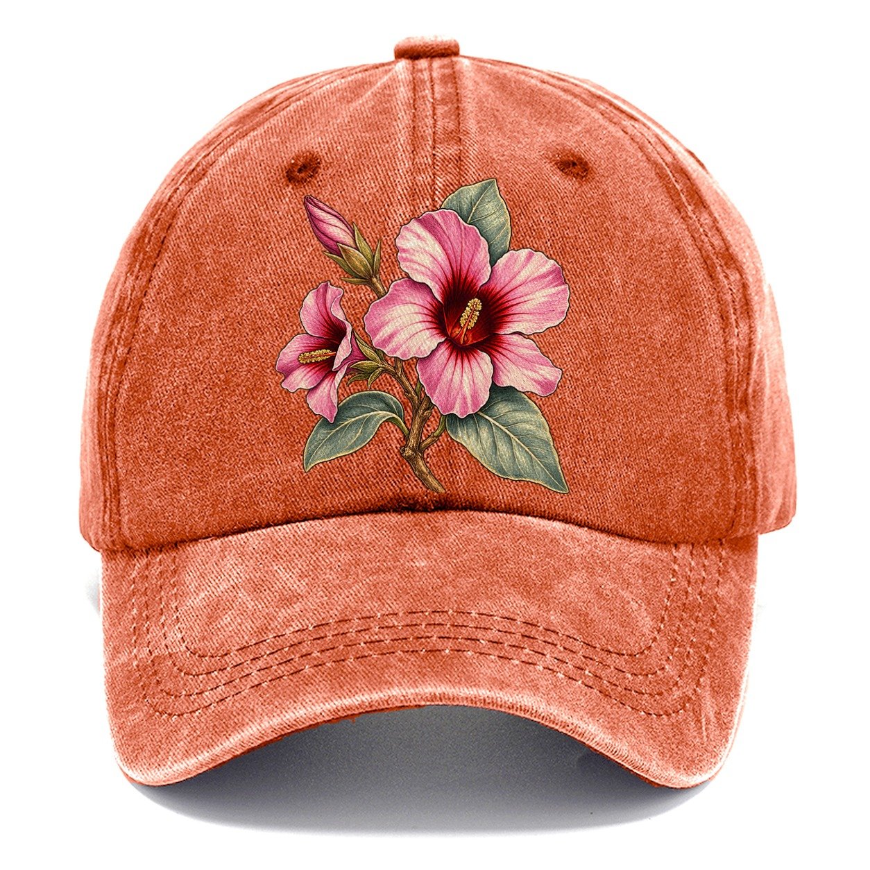 Northern Territory Sturt Desert Rose Australia Cultural Icons Classic Cap – Terracotta Clay