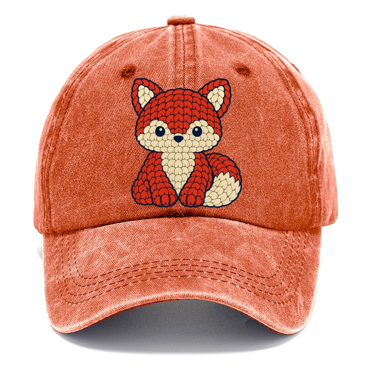 Amigurumi Fox Yarn Crafts Classic Cap – Terracotta Clay