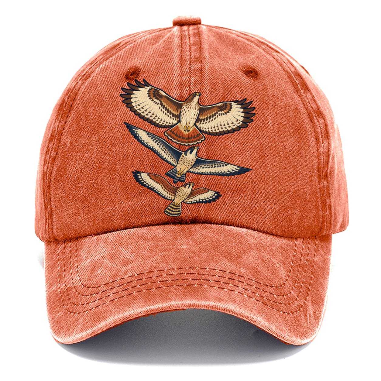 Raptor Shape Set Birdwatching Classic Cap – Terracotta Clay