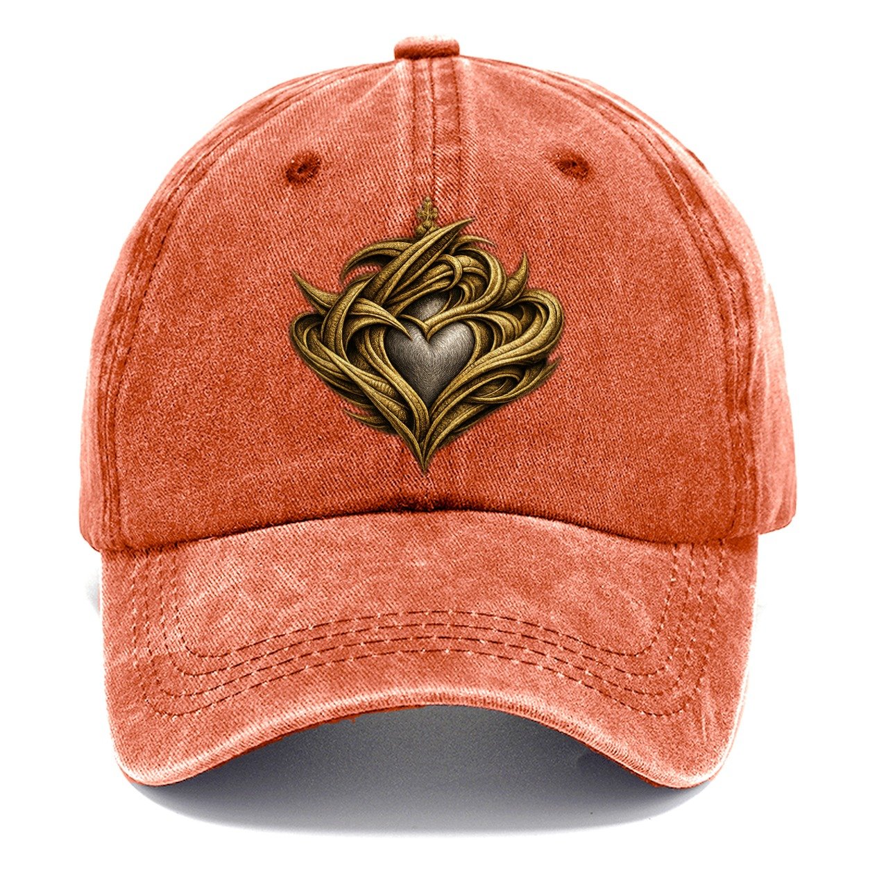 Claddagh Symbol Classic Cap – Terracotta Clay
