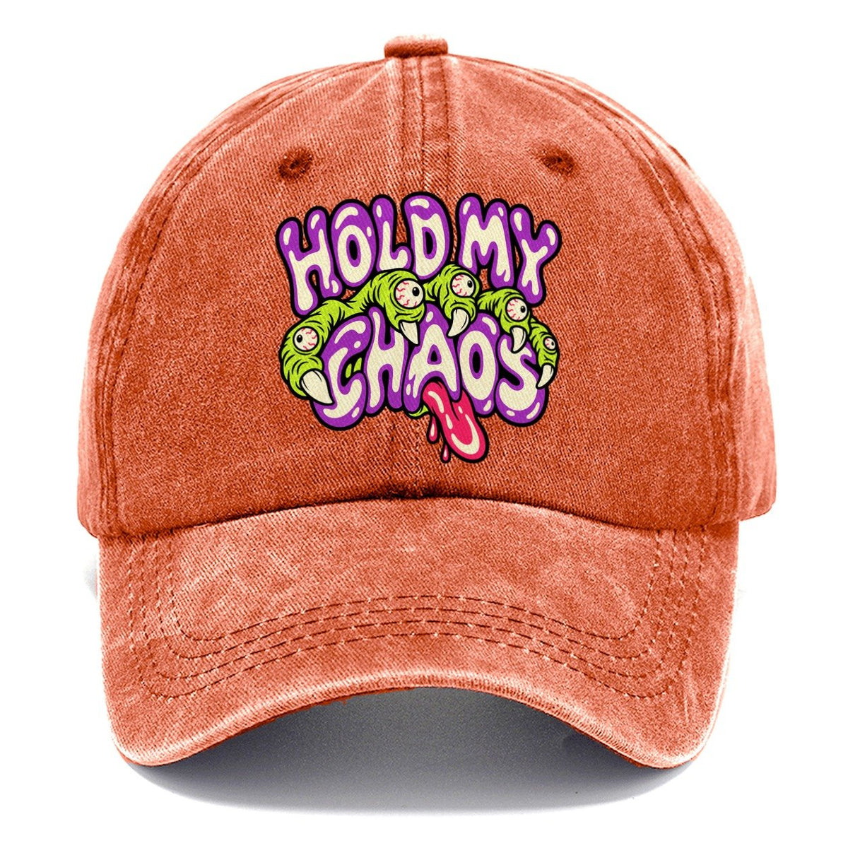 Hold My Chaos Crazy Styles Classic Cap – Terracotta Clay