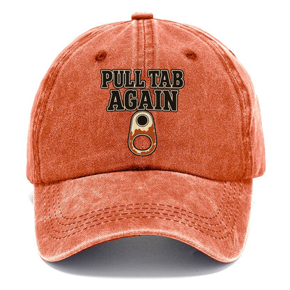 Pull Tab Again Treasure Hunting Classic Cap – Terracotta Clay