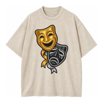 Broadway Masks Vintage T-shirt – Off White