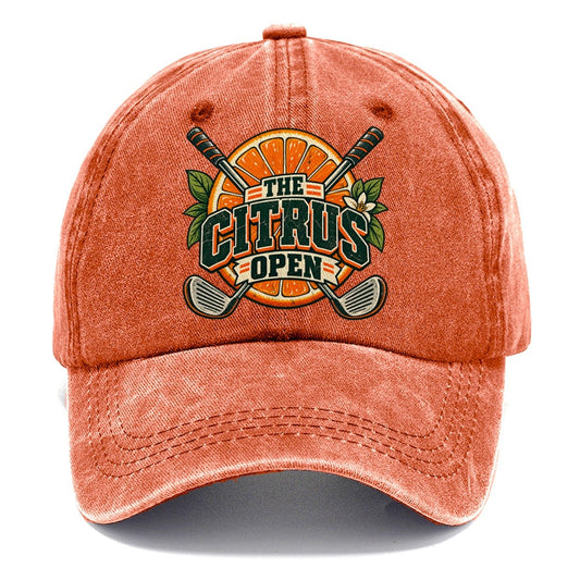 The Citrus Open Golf Life Classic Cap – Terracotta Clay