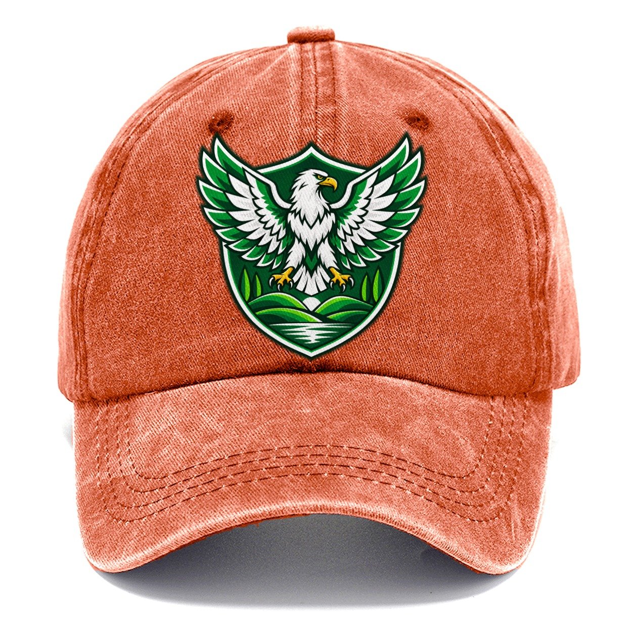 Nigeria Minimal Emblem Country Logos Classic Cap – Terracotta Clay