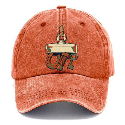 What The Rope Brought Up Treasure Hunting Classic Cap – Terracotta Clay
