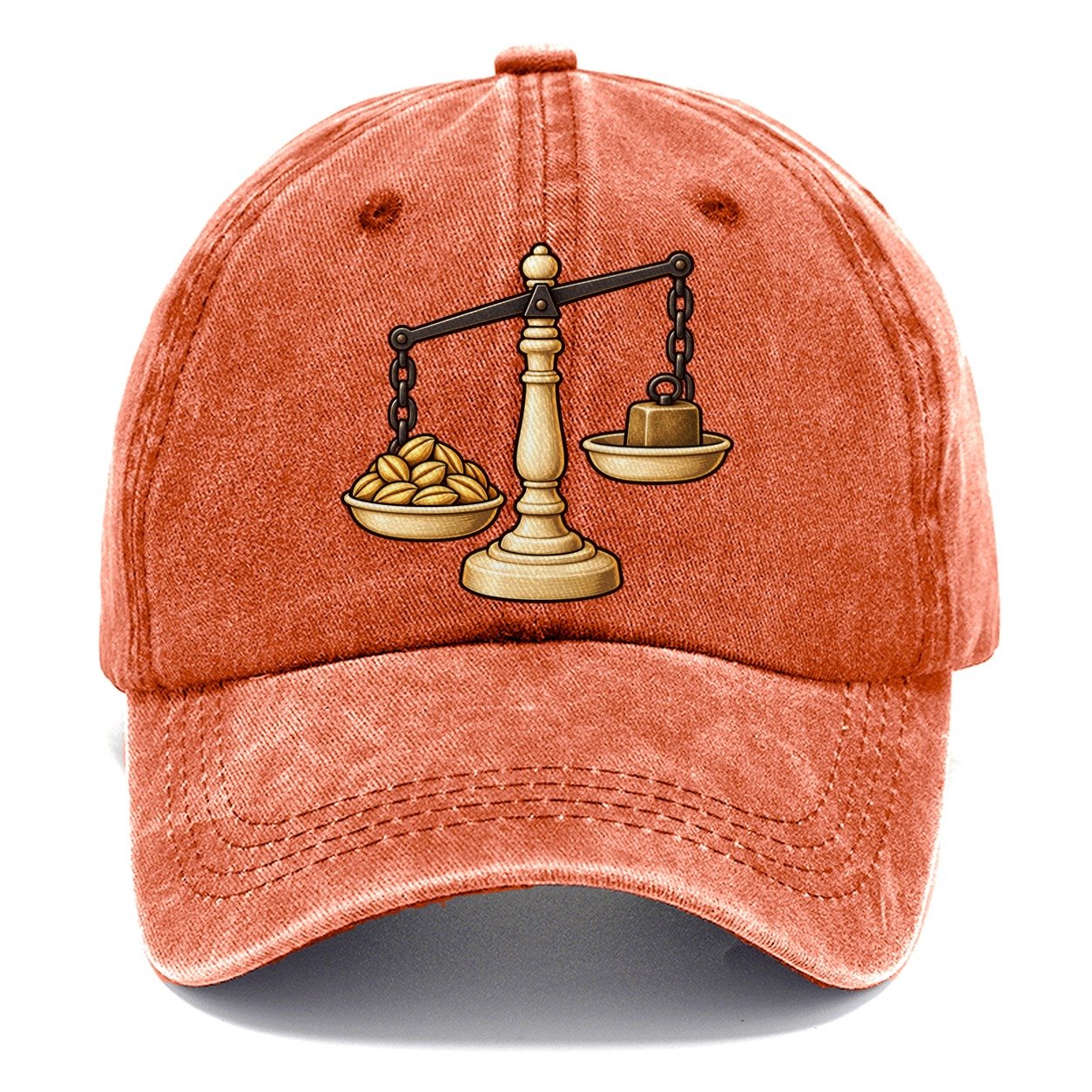 Grain Balance Scale Brew Day Classic Cap – Terracotta Clay