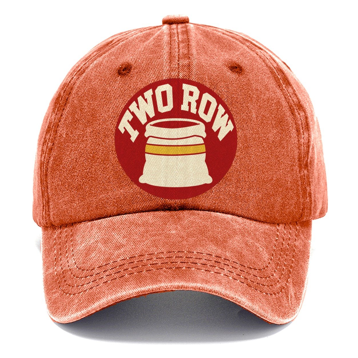 Two Row Grain Sack Classic Cap – Terracotta Clay