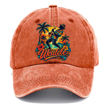 Ukulele Crest Music Instruments Classic Cap – Terracotta Clay