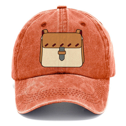 Small Satchel Study Leathercraft Classic Cap – Terracotta Clay
