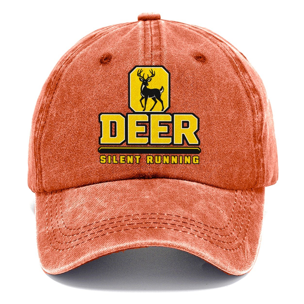 Deer Silent Running Heavy Duty Classic Cap – Terracotta Clay