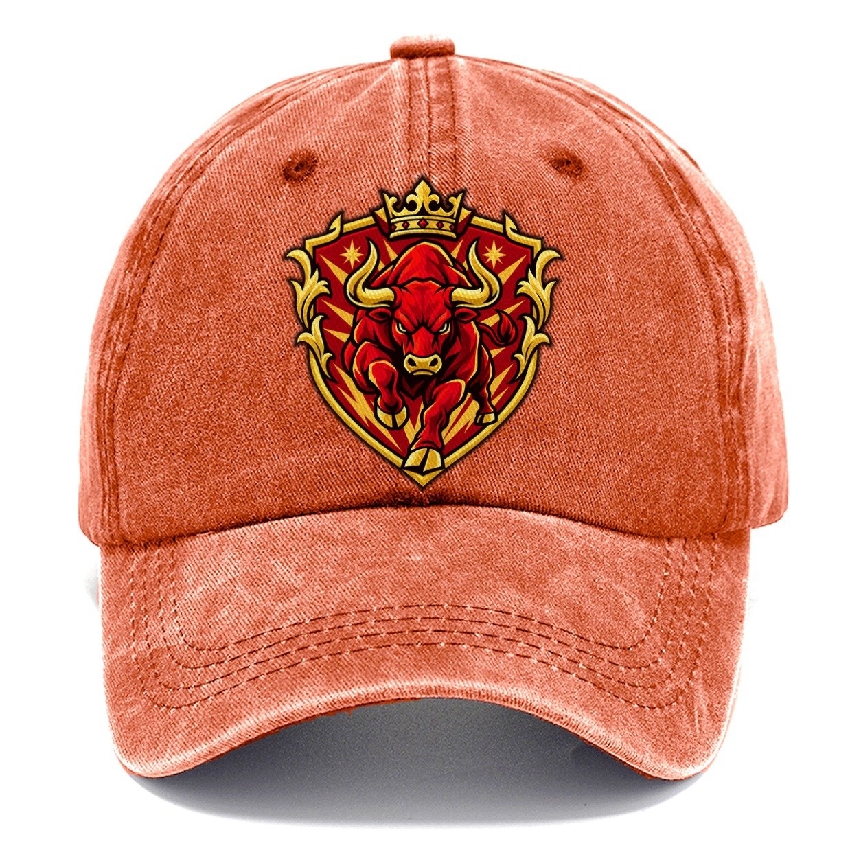 Spain Minimal Emblem Country Logos Classic Cap – Terracotta Clay