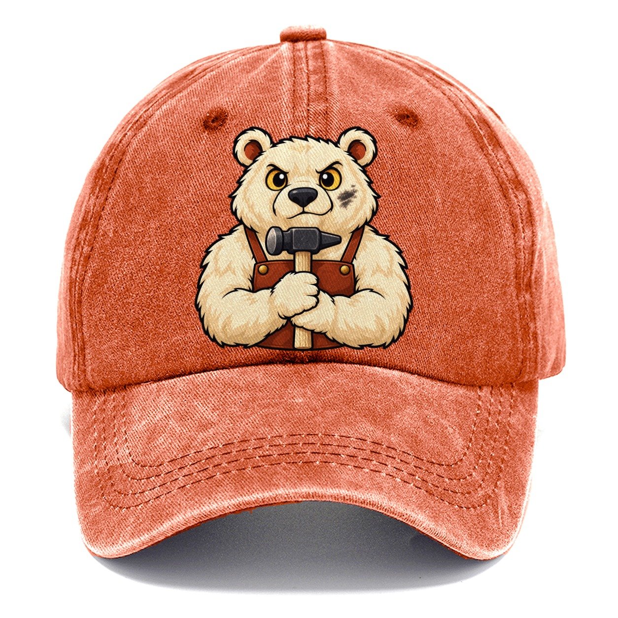 Forge Bear Blacksmithing Classic Cap – Terracotta Clay