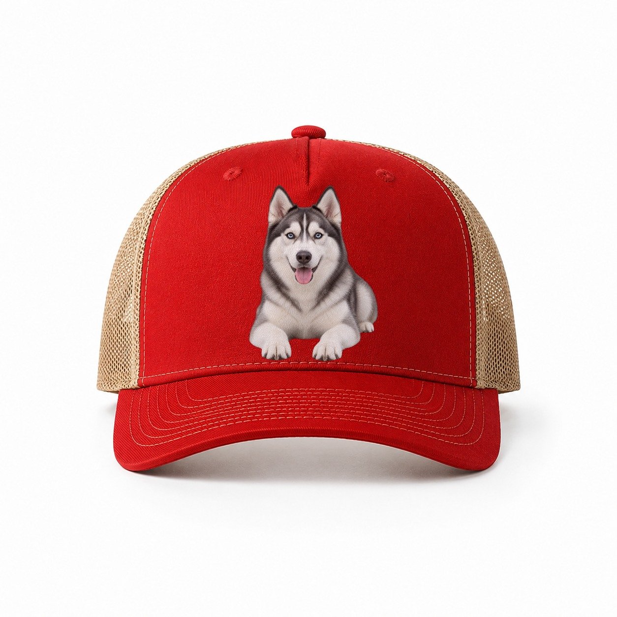 Red-Khaki — front view
