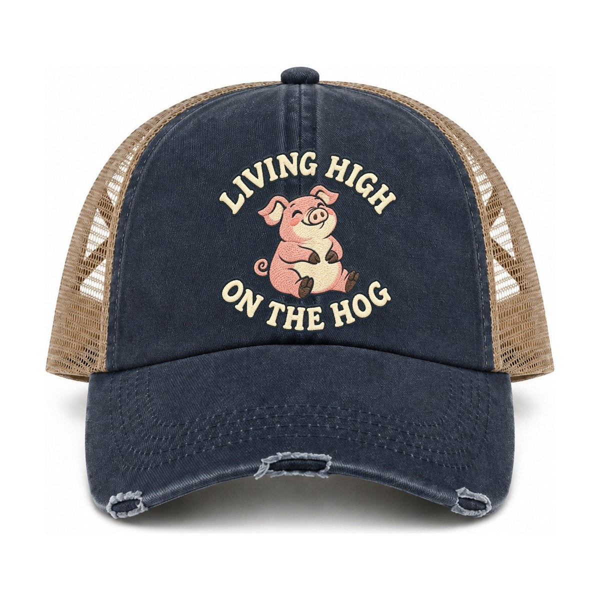 Navy-Khaki — front view