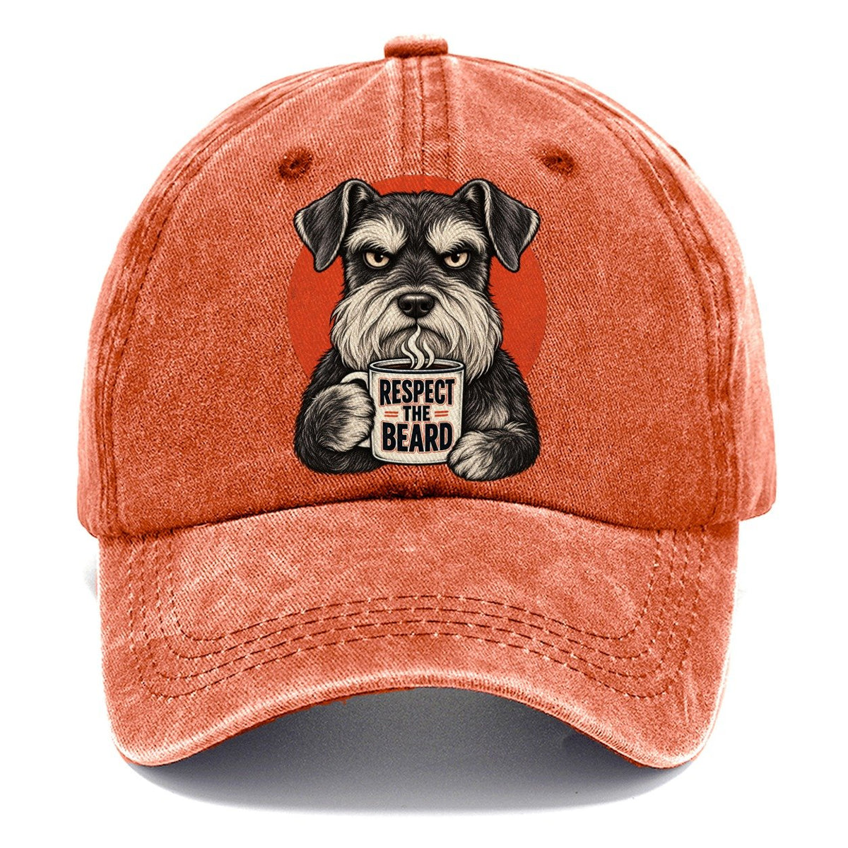 Miniature Schnauzer Mug Truths Dog Mug Truths Classic Cap – Terracotta Clay