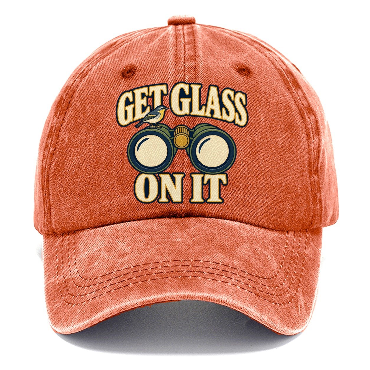 Get Glass On It Birdwatching Classic Cap – Terracotta Clay