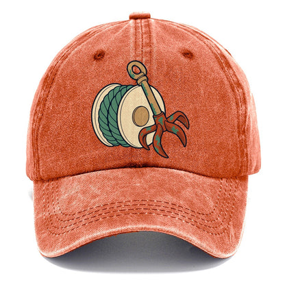 Grapple And Line Spool Treasure Hunting Classic Cap – Terracotta Clay