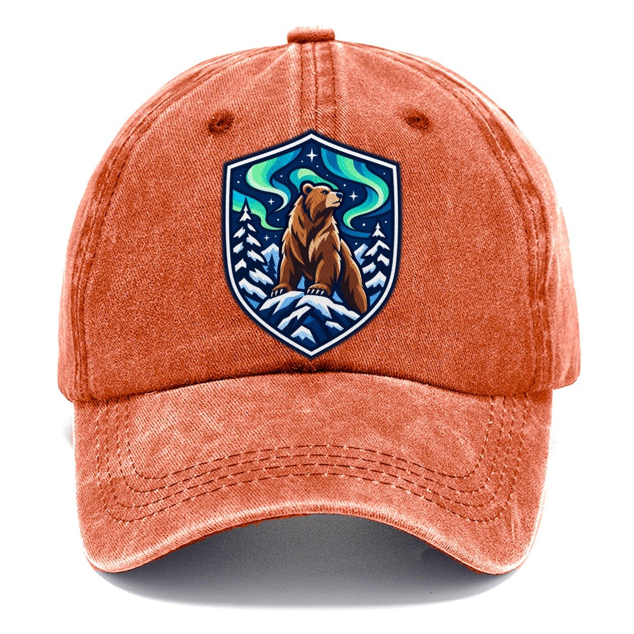 Finland Minimal Emblem Country Logos Classic Cap – Terracotta Clay