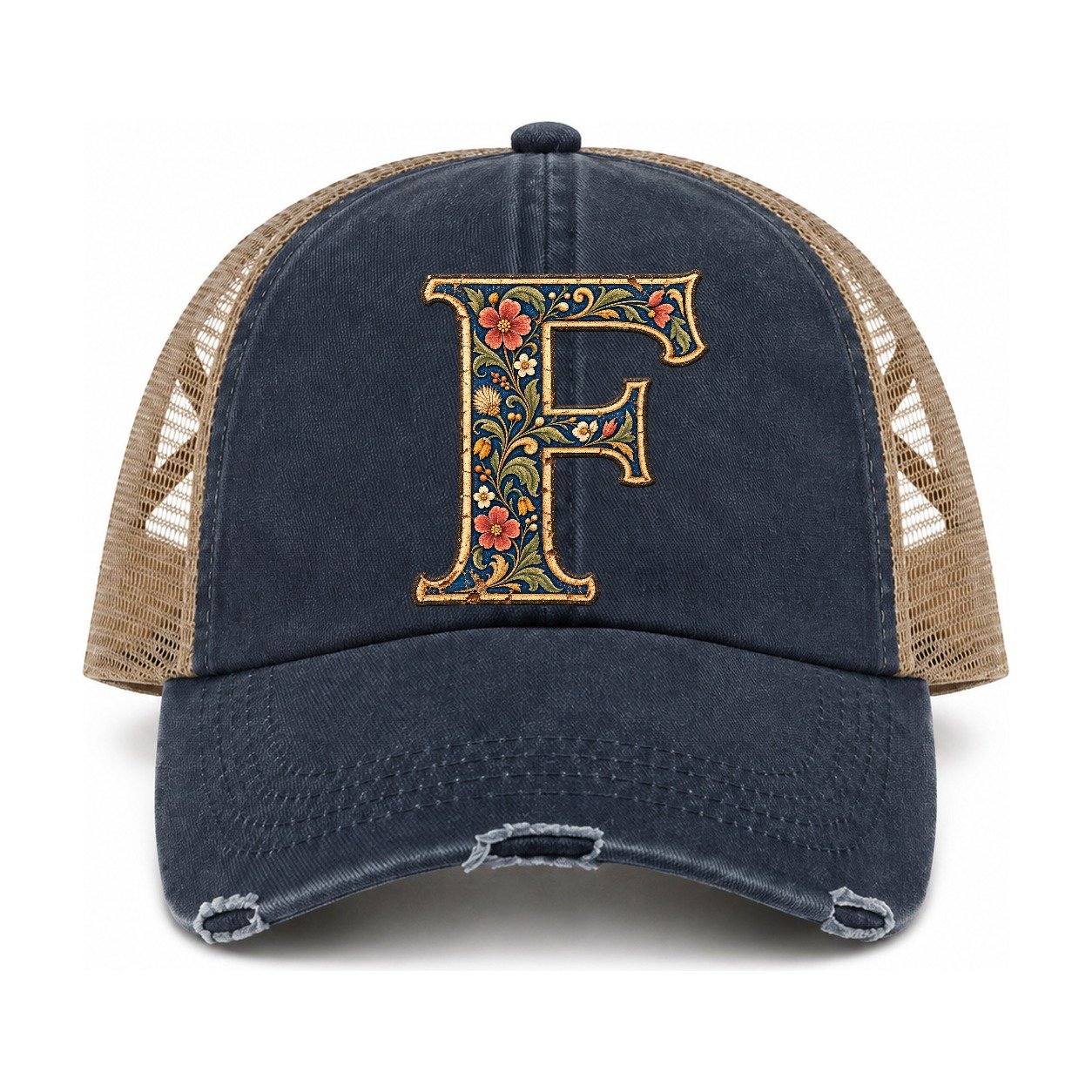 Navy-Khaki — front view