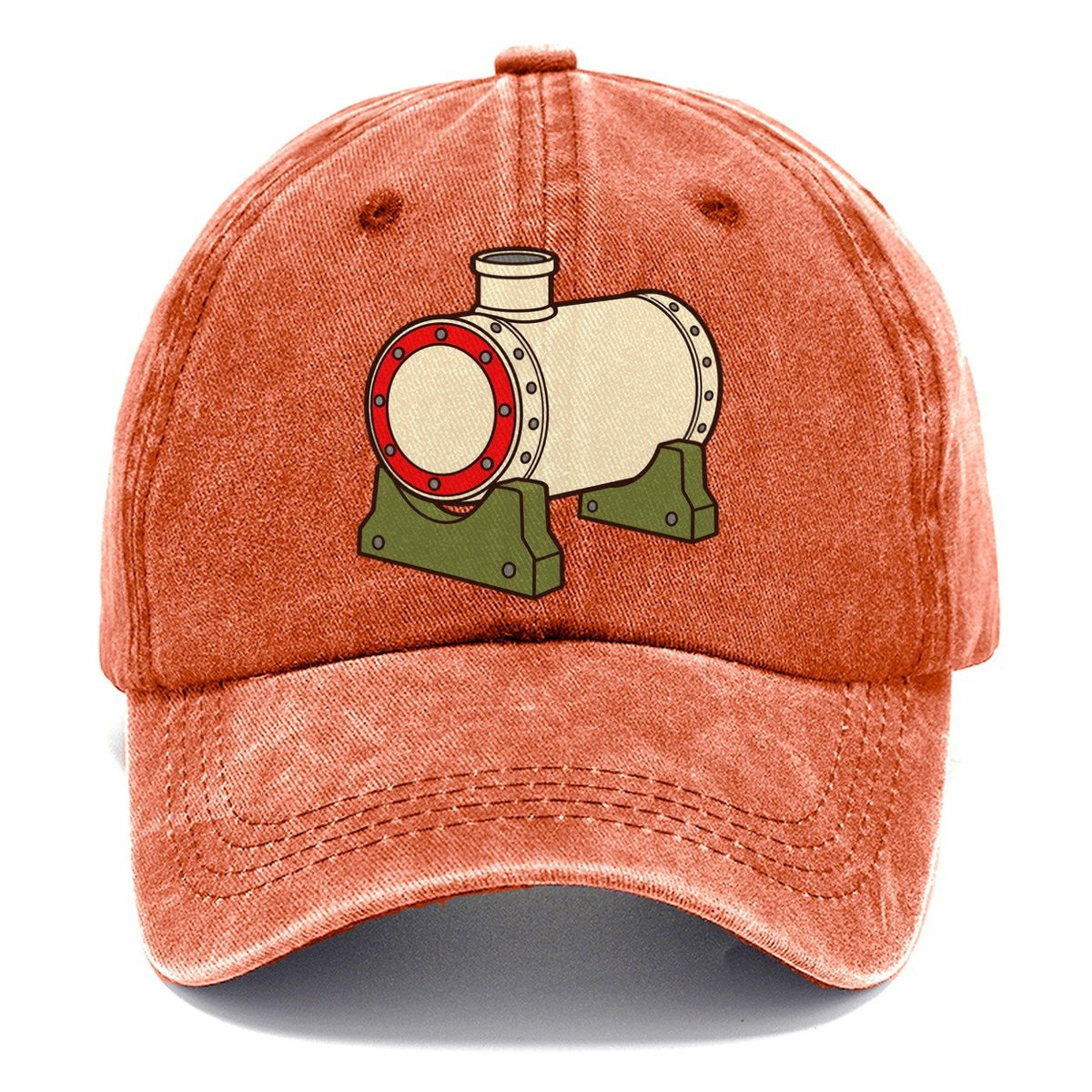 Bare Boiler Barrel Model Railways Classic Cap – Terracotta Clay