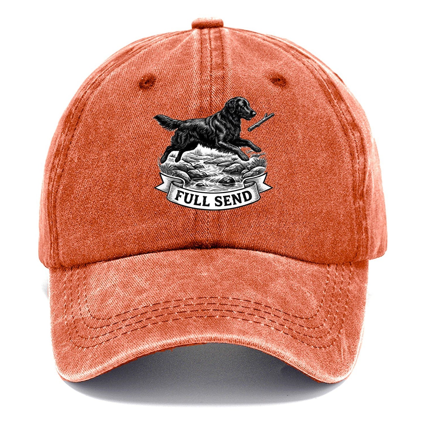 Full Send Classic Cap – Terracotta Clay