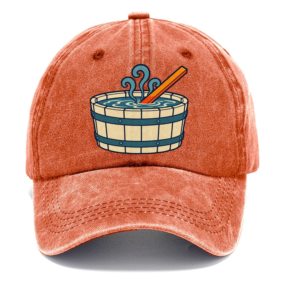 Quench Tub And Bar Blacksmithing Classic Cap – Terracotta Clay