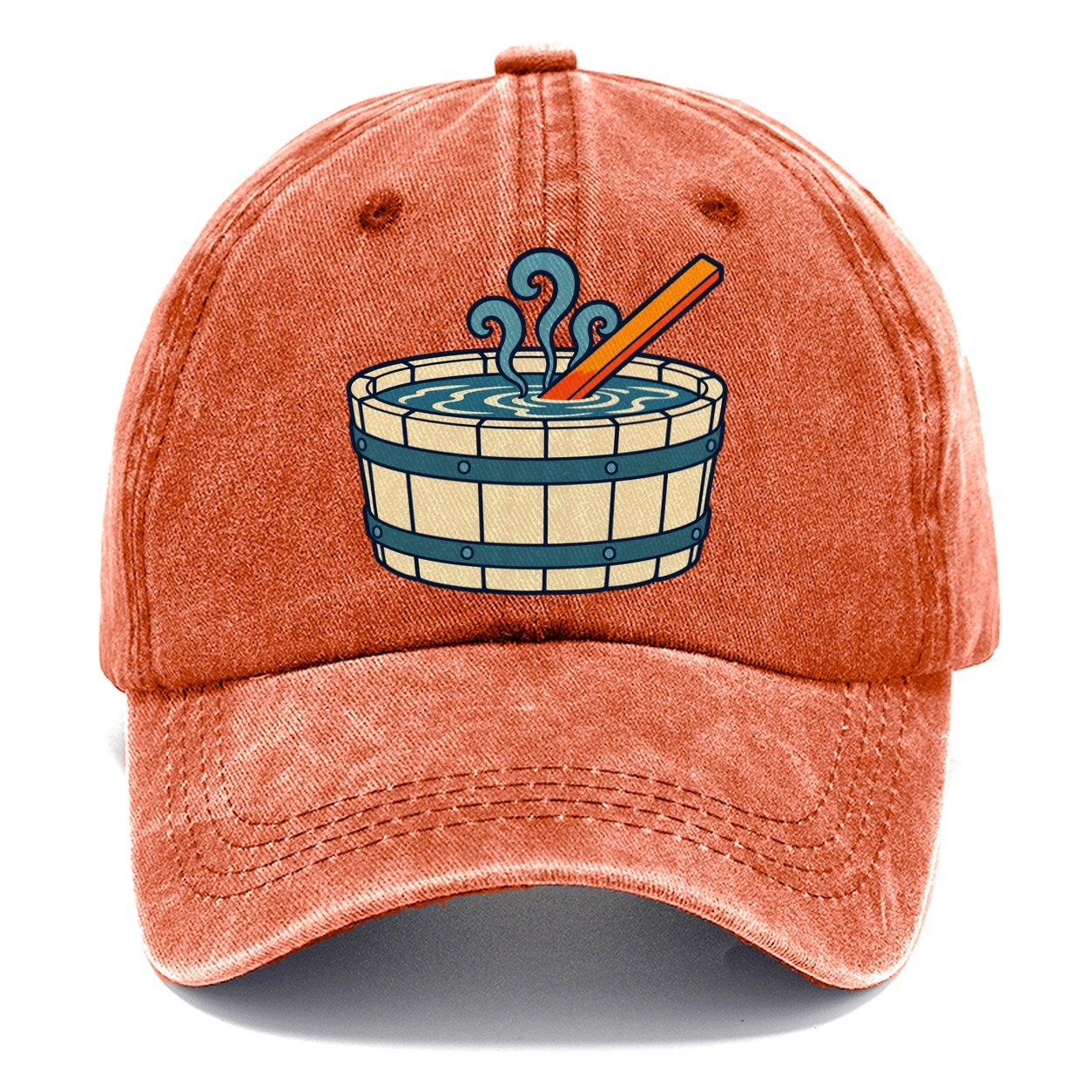 Quench Tub And Bar Blacksmithing Classic Cap – Terracotta Clay