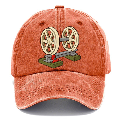 Wheelset On A Rail Model Railways Classic Cap – Terracotta Clay