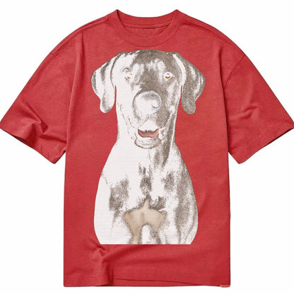 Great Dane Gentle Giant Noble Heart Classic T-shirt – Red
