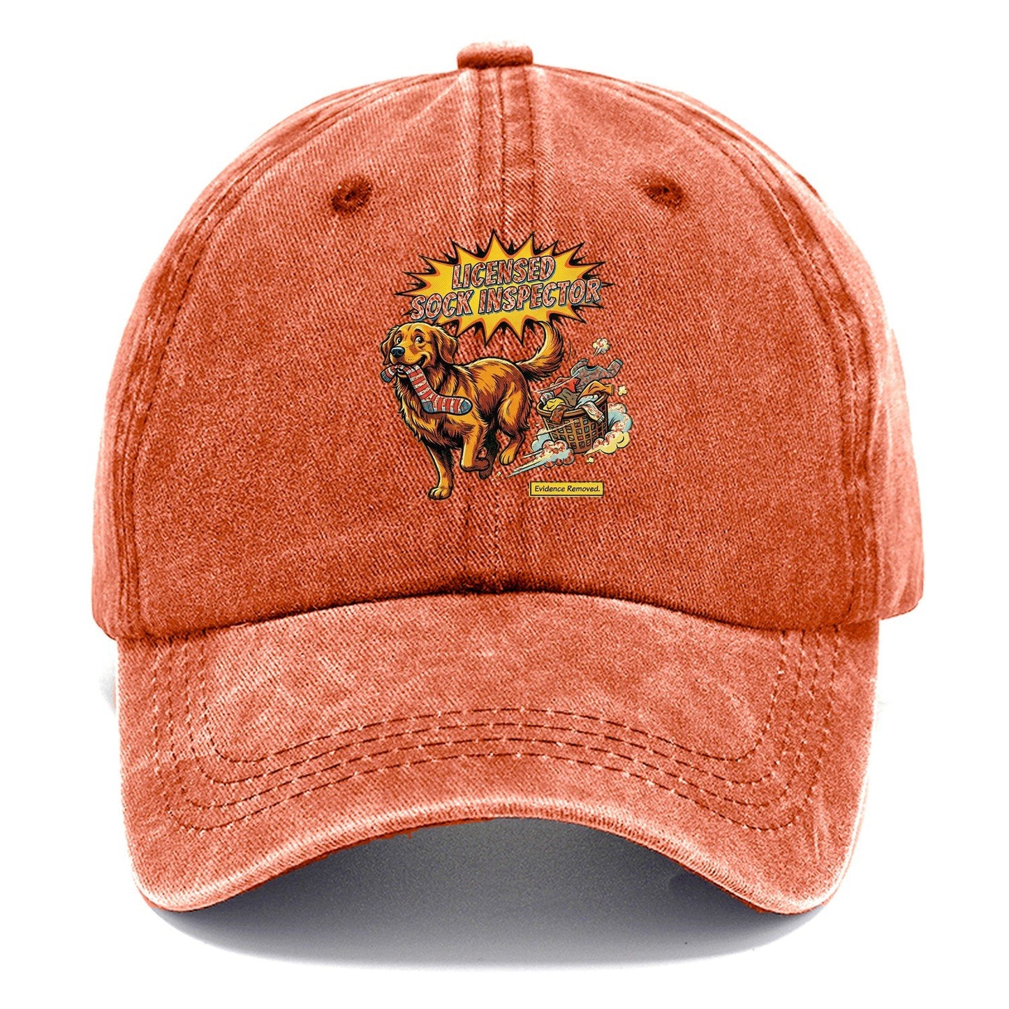 Licensed Sock Inspector Classic Cap – Terracotta Clay