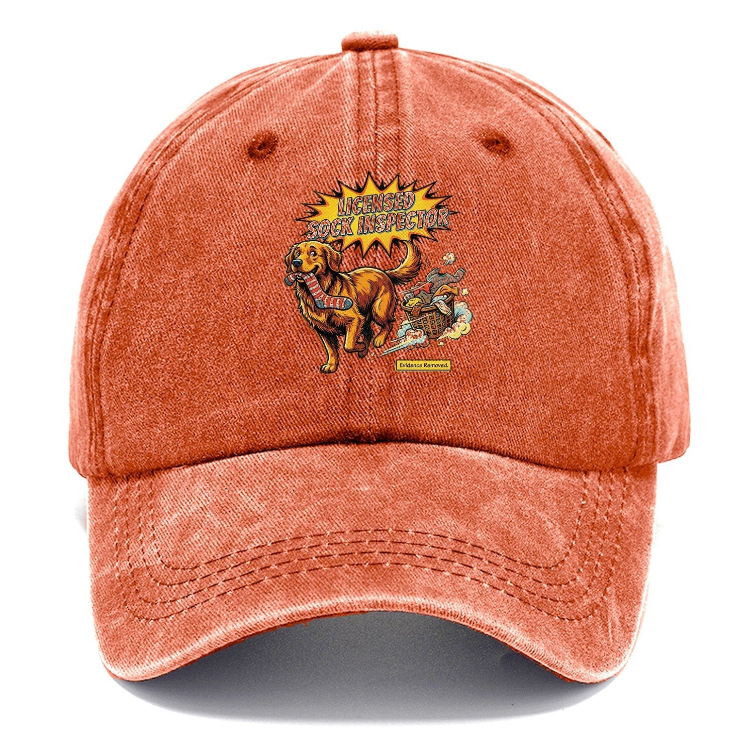 Licensed Sock Inspector Classic Cap – Terracotta Clay