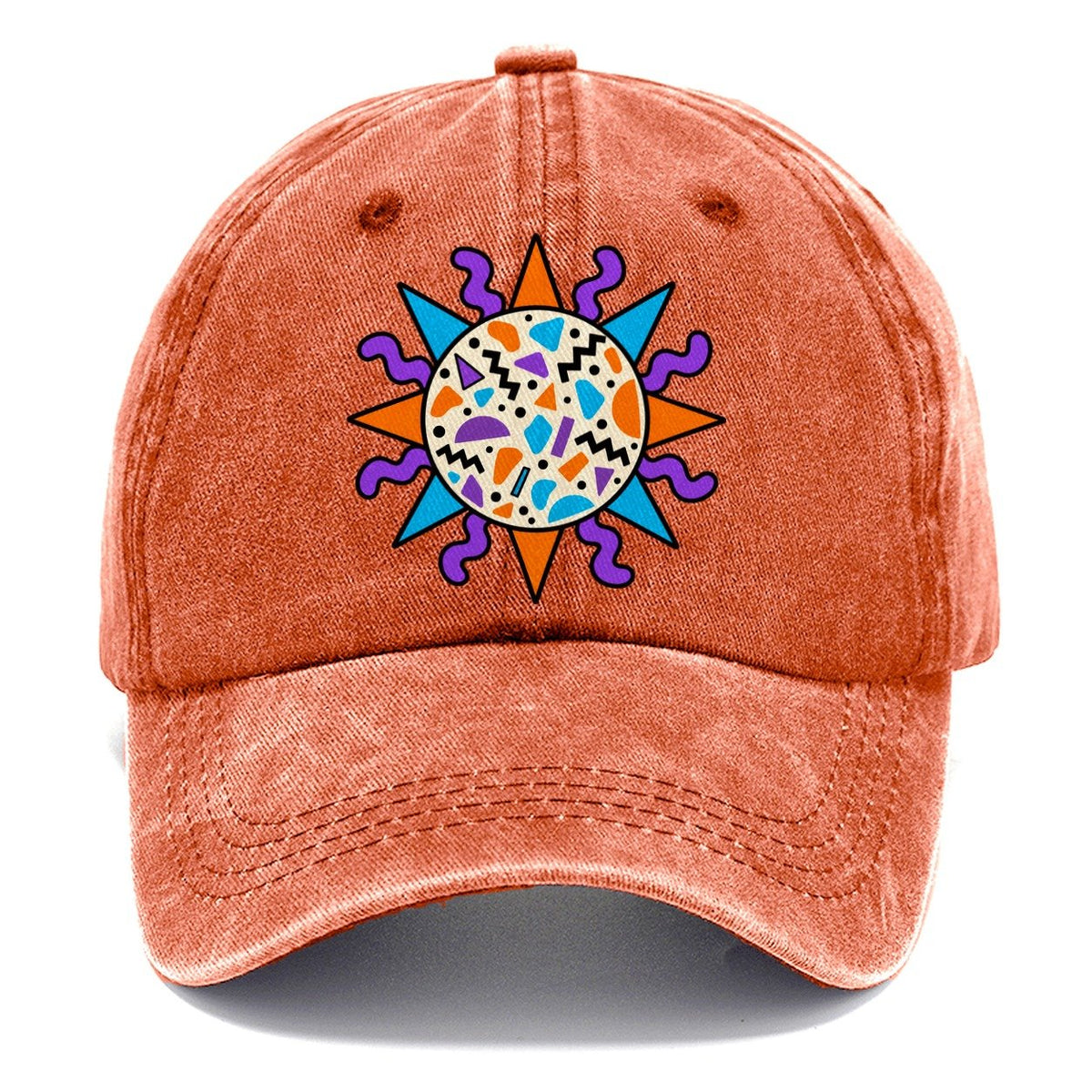 Terrazzo Sun Crazy Styles Classic Cap – Terracotta Clay