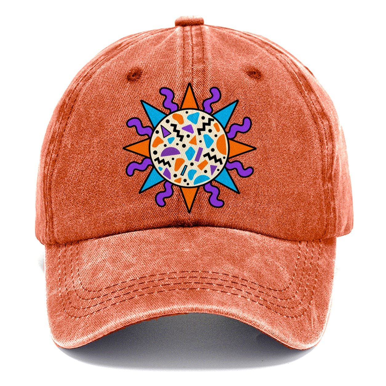Terrazzo Sun Crazy Styles Classic Cap – Terracotta Clay