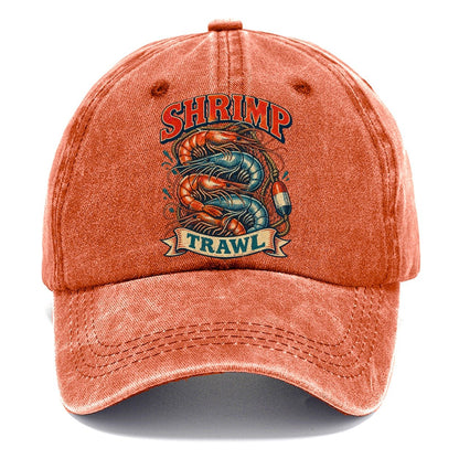 Shrimp Trawl Stack Fishing Club Classic Cap – Terracotta Clay