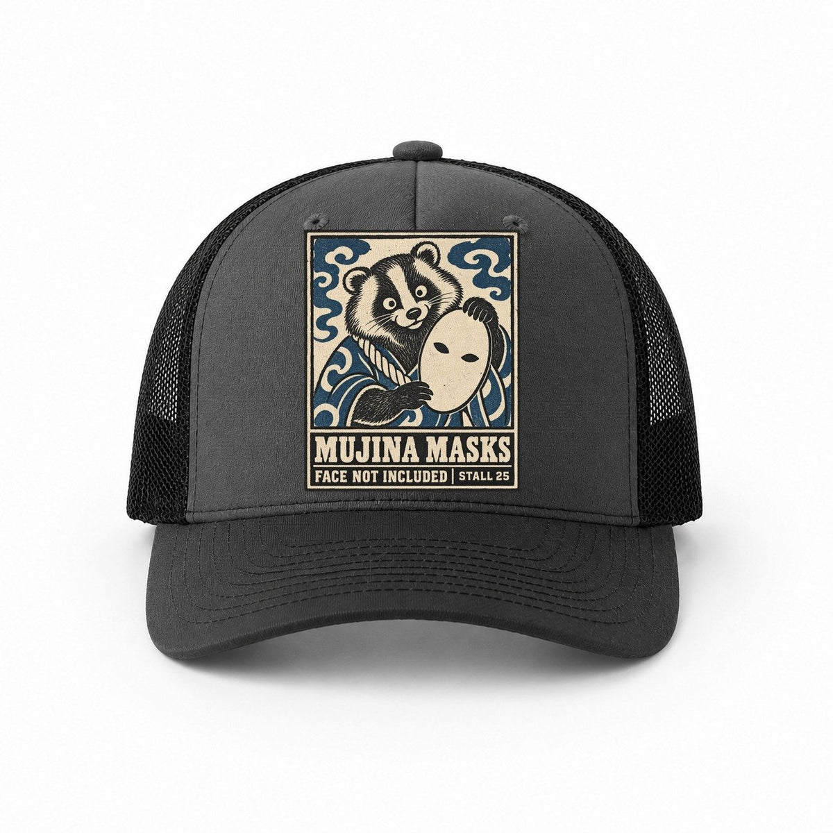 Dark Grey-Black — front view