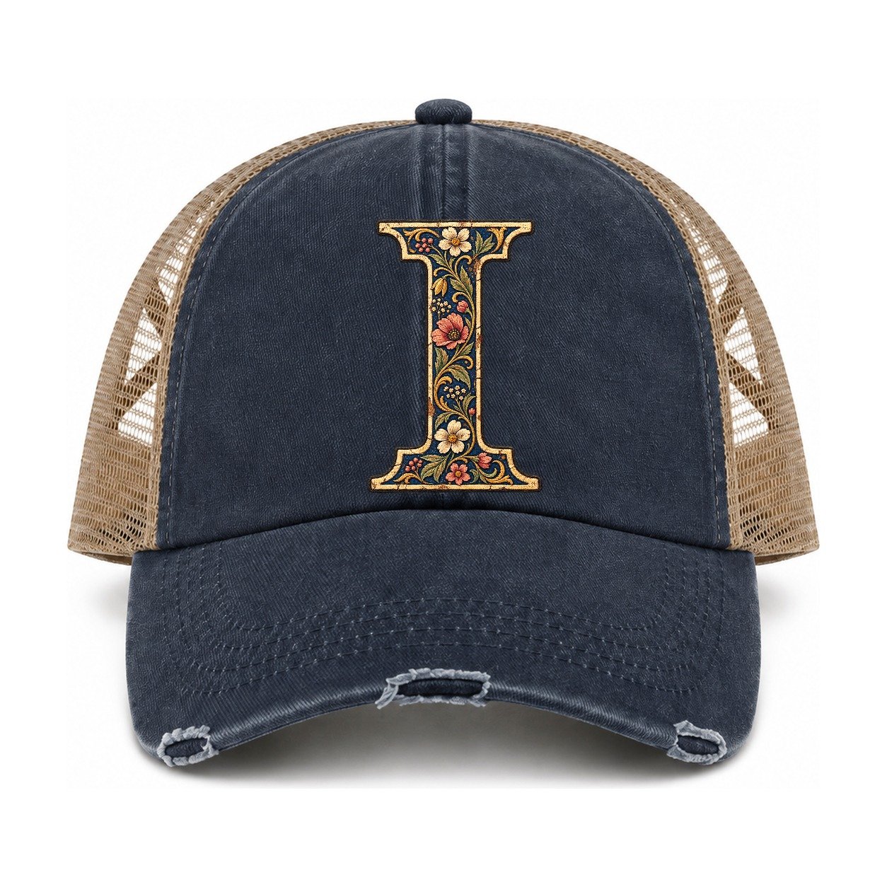 Navy-Khaki — front view