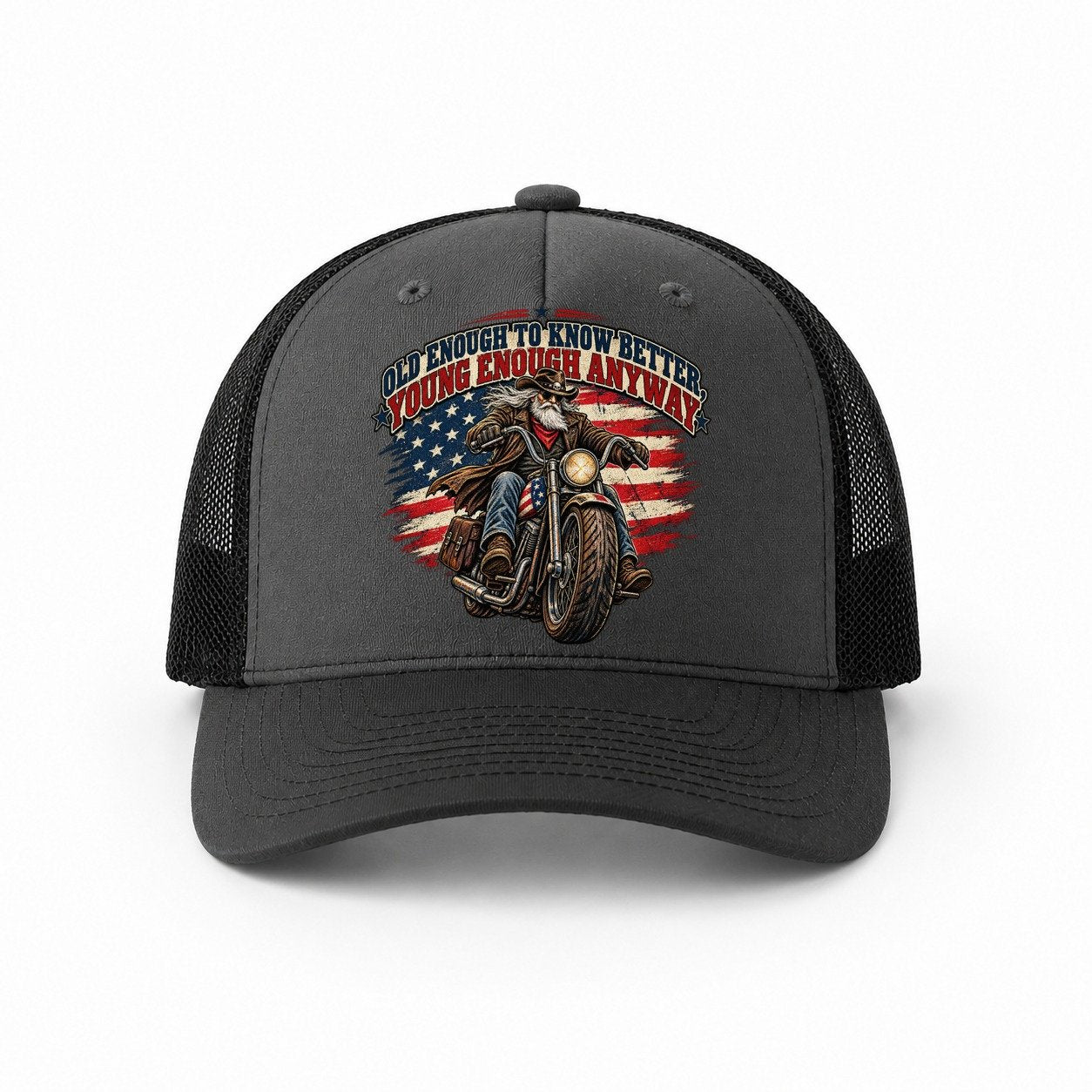 Dark Grey-Black — front view