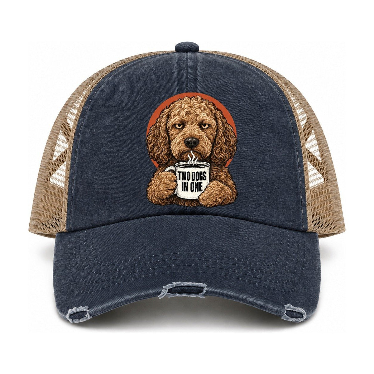 Navy-Khaki — front view