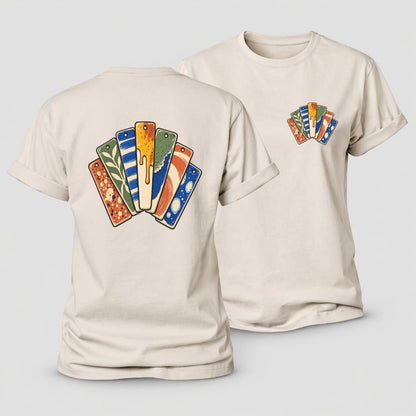 Glaze Test Fan Clay Color Makers Women's Cotton T-Shirt – Sand