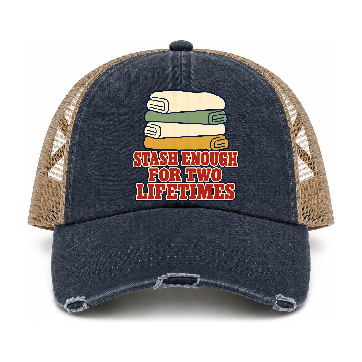 Navy-Khaki — front view